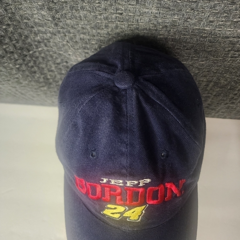 Vintage Jeff Gordon NASCAR Unisex Headmaster, Inc Baseball Cap 59 cm - Picture 3 of 8